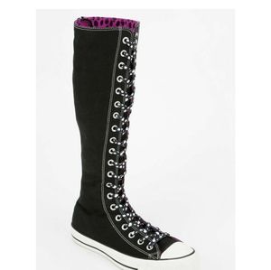 Knee high Converse